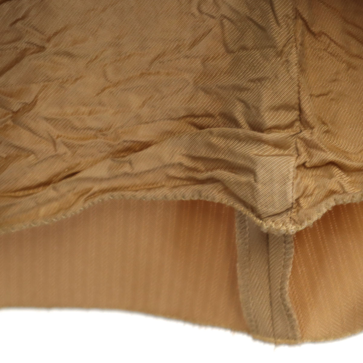 MIUMIU ミュウミュウ イタリア製 ミディスカート 38 ベージュ レディース