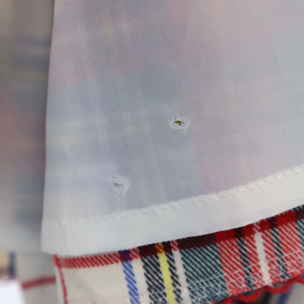 Tha Scotch House ザスコッチハウス 日本製 チェック柄 ミニ丈 ラップスカート 38 マルチ レディース