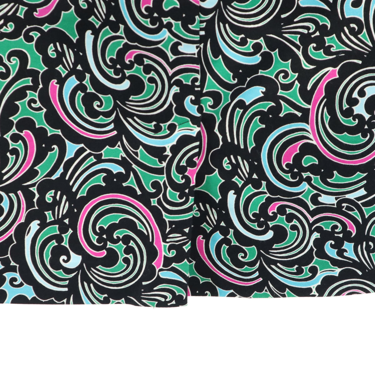 Banana Republic バナナリパブリック 総柄 ミニ丈 タイトスカート 0 ブラック レディース