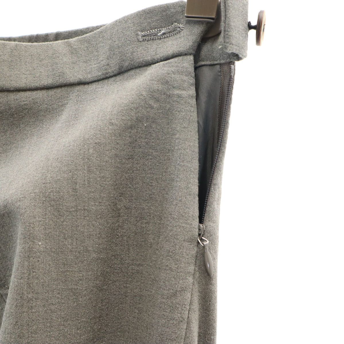 ISSEY MIYAKE イッセイミヤケ 90s 日本製 オールド デッドストック ロングスカート M グレー レディース