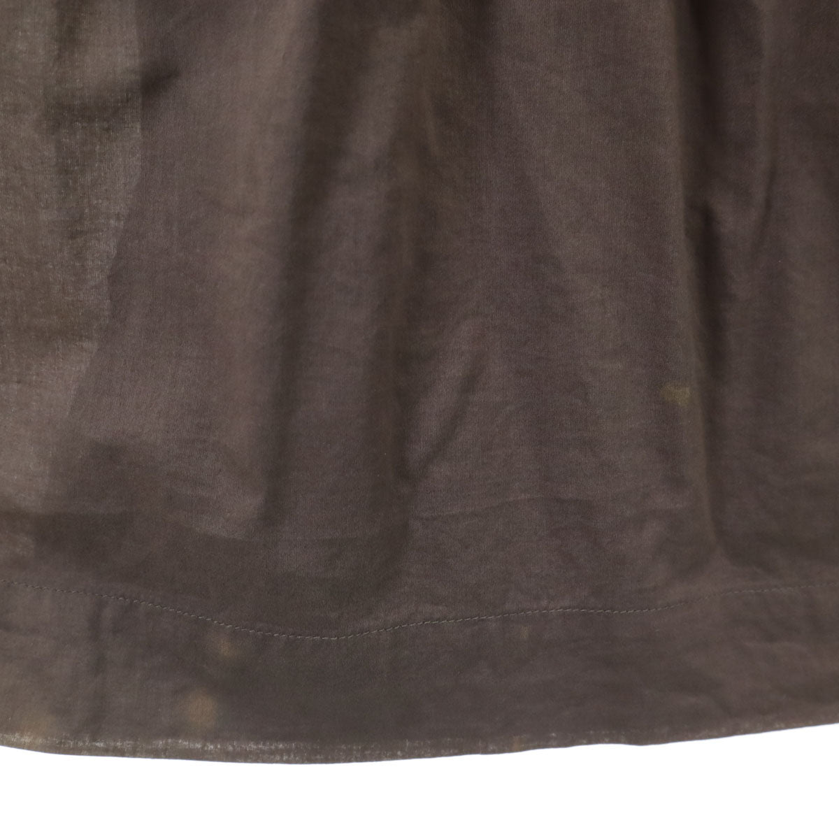 MAX MARA Weekend マックスマーラウィークエンド ロング丈 ギャザースカート 42 ブラウン レディース