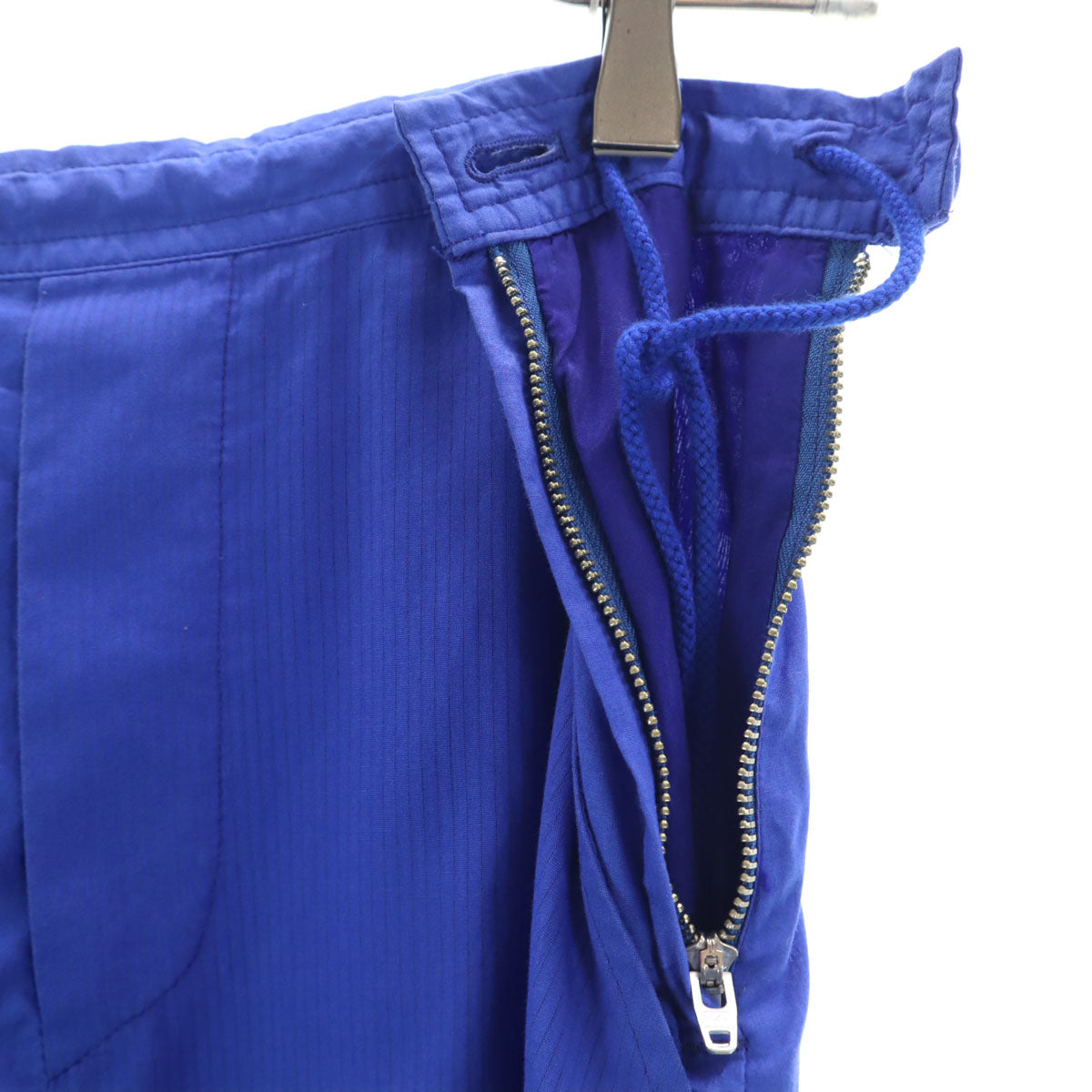 Y's ワイズ パッチワーク サルエルパンツ 2 青紫 ヨウジヤマモト レディース