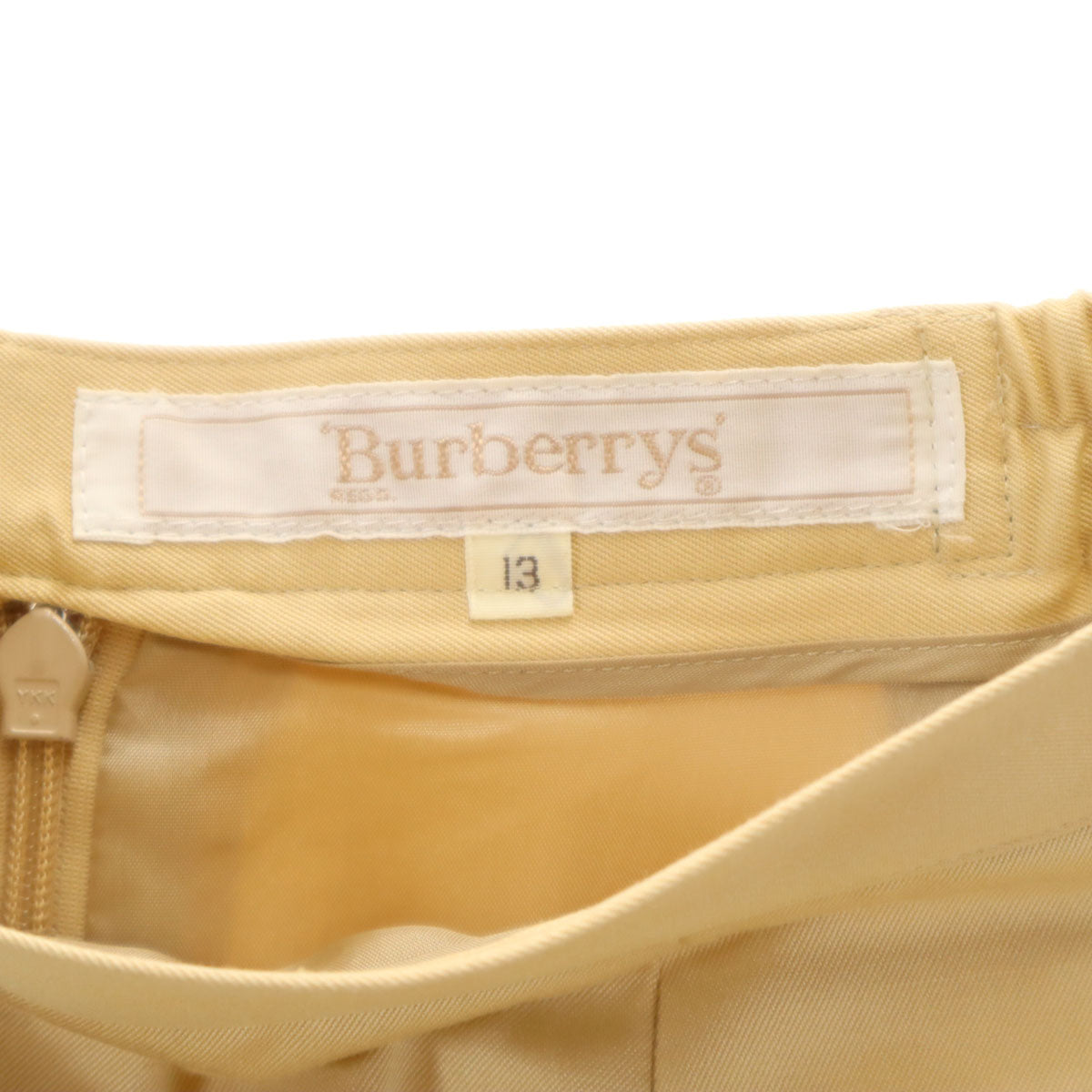 Burberrys バーバリーズ 90s オールド ミディ丈 スカート 13 ベージュ 三陽商会 レディース