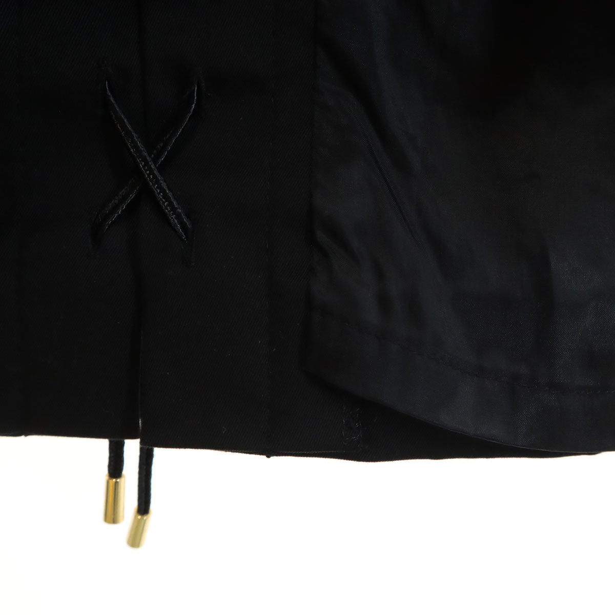 ESCADA エスカーダ ミディ丈 台形 スカート 38 黒 レディース