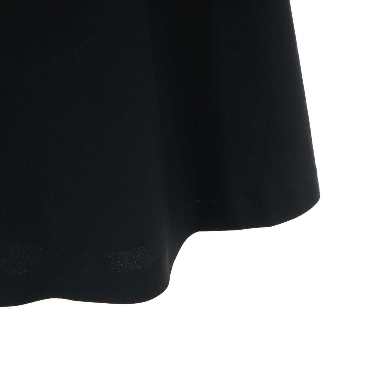 MAX MARA マックスマーラ ウールブレンド イタリア製 ミディ丈 フレアスカート 40 黒 レディース