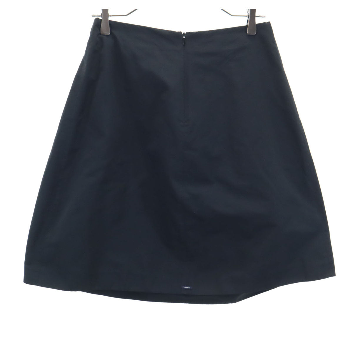S Max Mara エスマックスマーラ イタリア製 ミディスカート 36 ブラック レディース