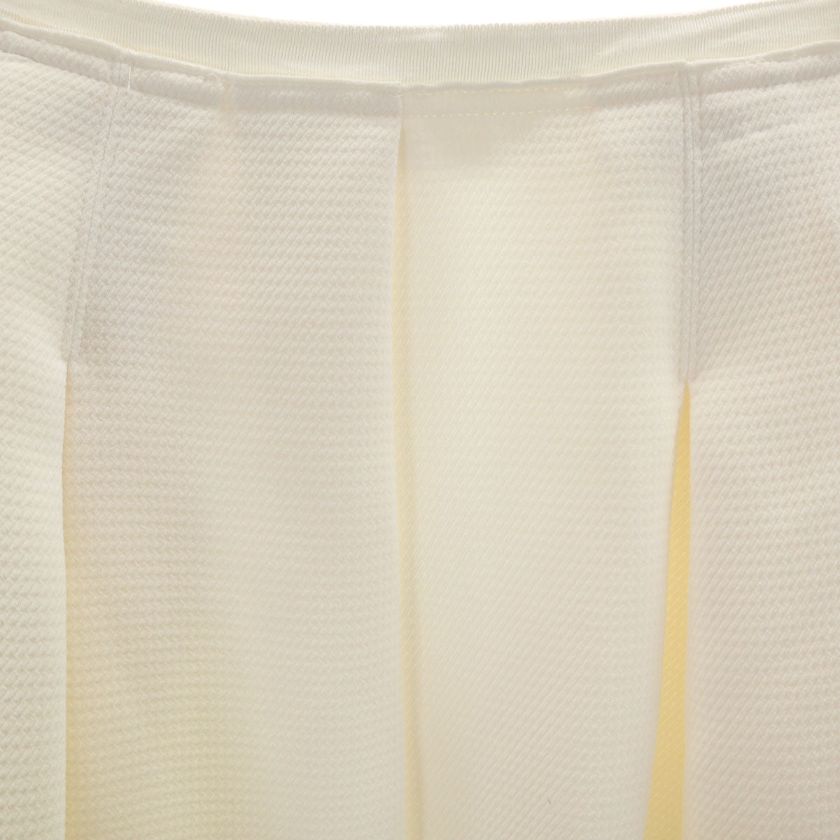 Rene ルネ 日本製 ミニ丈 ボックス プリーツスカート 34 アイボリー レディース