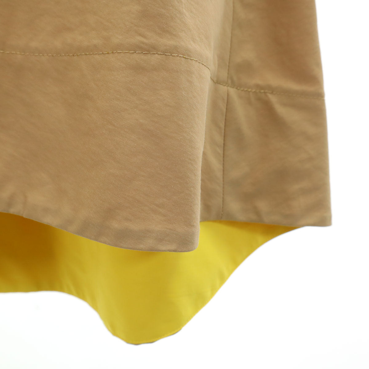 Mila Owen ミラオーウェン ロング丈 フレアスカート 1 ベージュ レディース