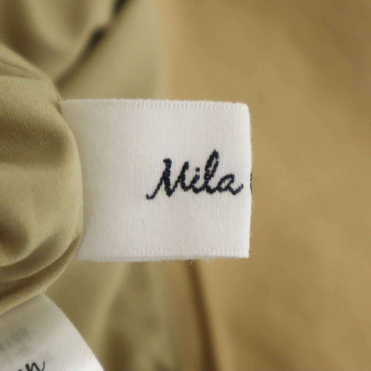 Mila Owen ミラオーウェン ロング丈 フレアスカート 1 ベージュ レディース