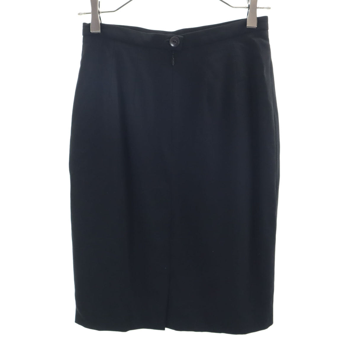 KENZO ケンゾー 90s フランス製 オールド ミディ丈 タイトスカート 38 ブラック レディース