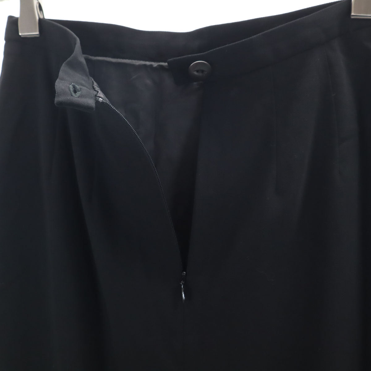 KENZO ケンゾー 90s フランス製 オールド ミディ丈 タイトスカート 38 ブラック レディース