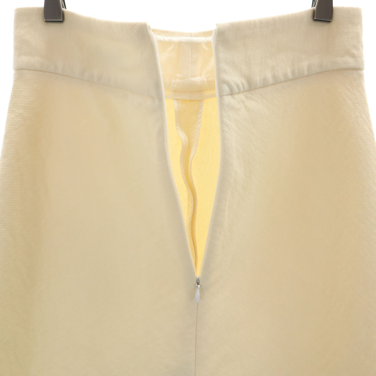 JIL SANDER ジルサンダー イタリア製 ミディスカート 34 生成り レディース