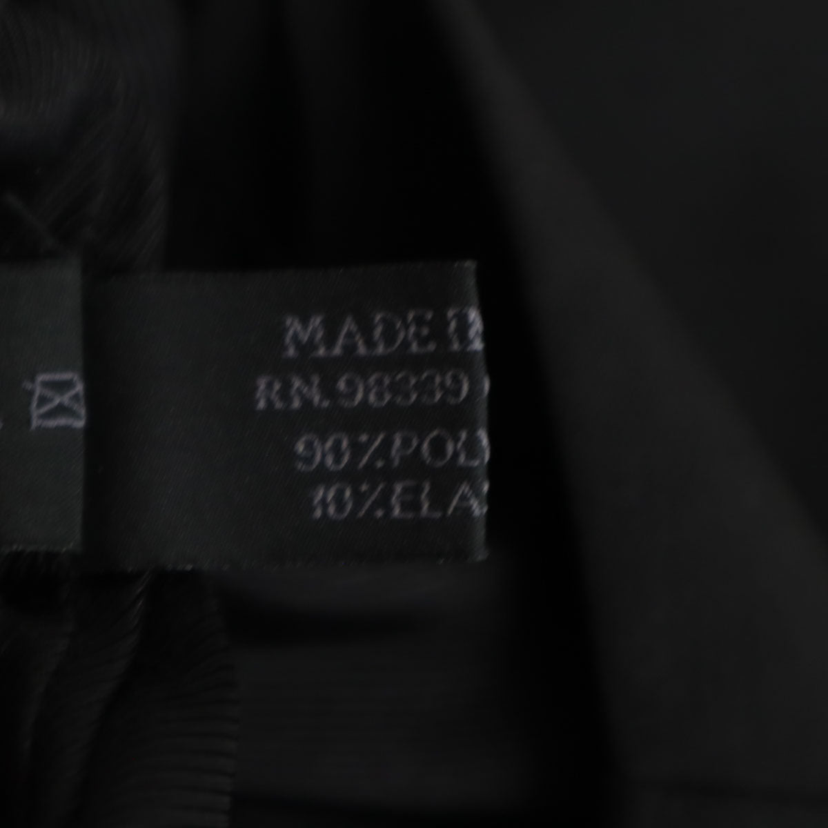 PRADA プラダ イタリア製 ミディ丈 タイトスカート 38 ブラック レディース