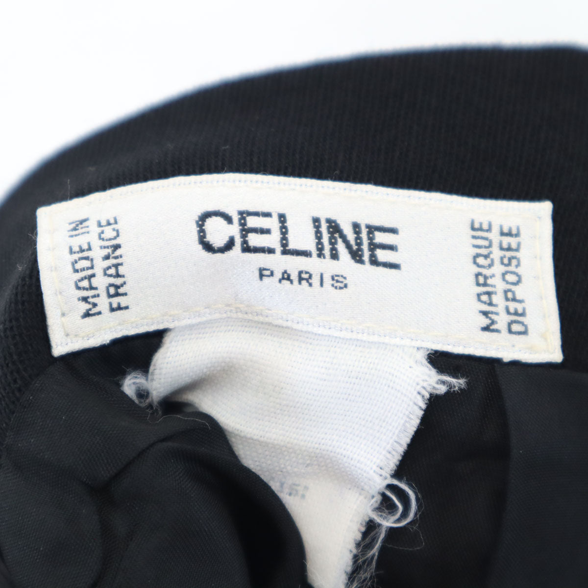CELINE セリーヌ フランス製 オールド ミディ丈 タイトスカート ブラック レディース