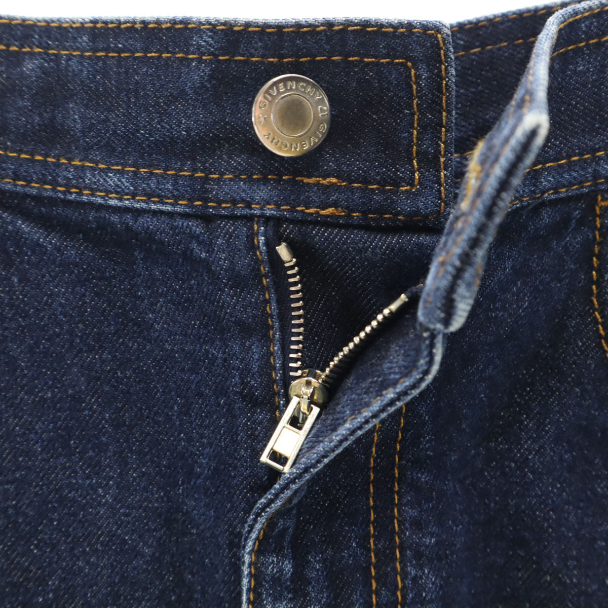 GIVENCHY ジバンシィ イタリア製 ミニ丈 デニムスカート 38 インディゴブルー レディース