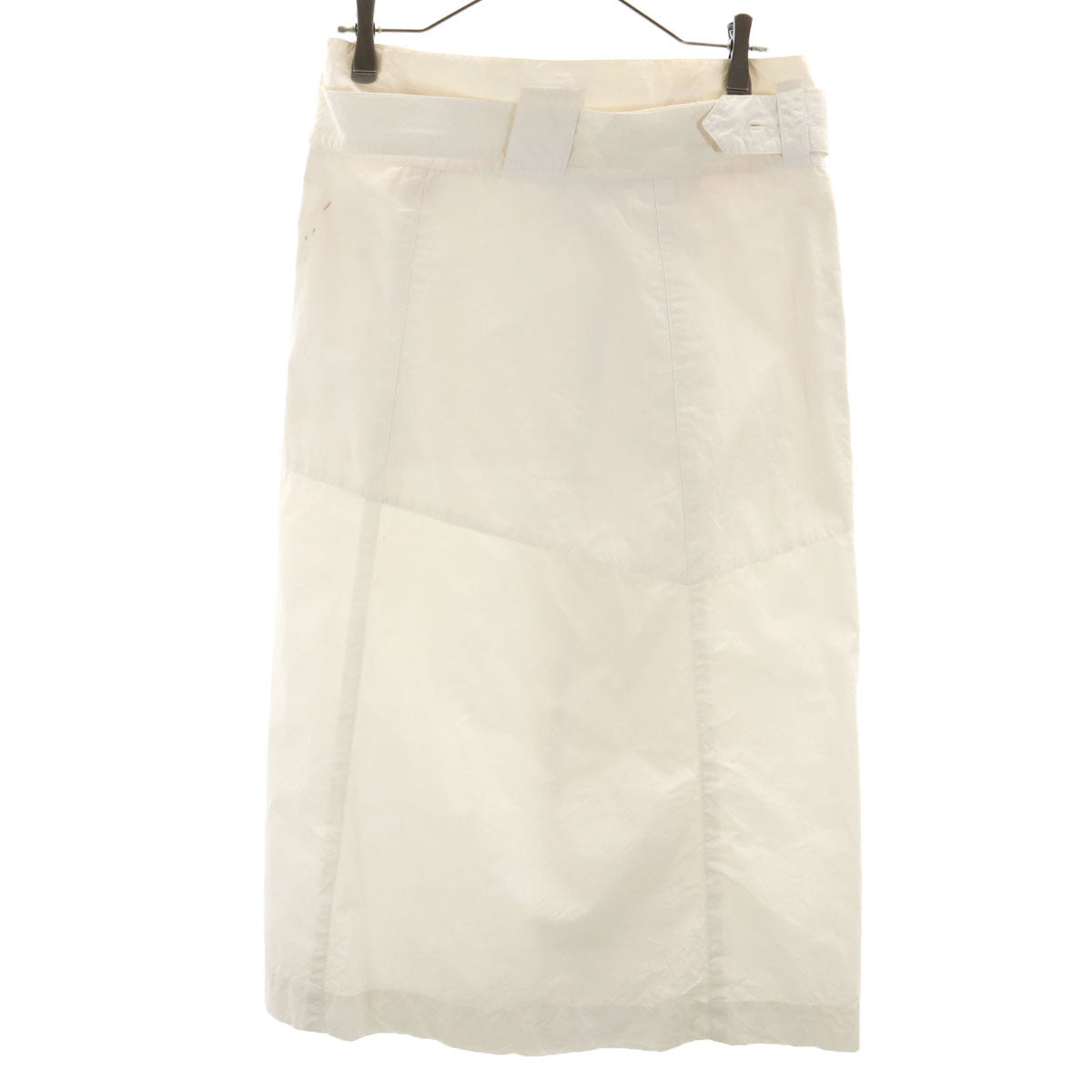 ISSEY MIYAKE イッセイミヤケ 80s 筆タグ ヴィンテージ ロングスカート M ホワイト レディース