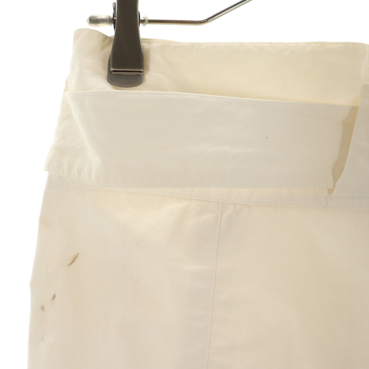 ISSEY MIYAKE イッセイミヤケ 80s 筆タグ ヴィンテージ ロングスカート M ホワイト レディース