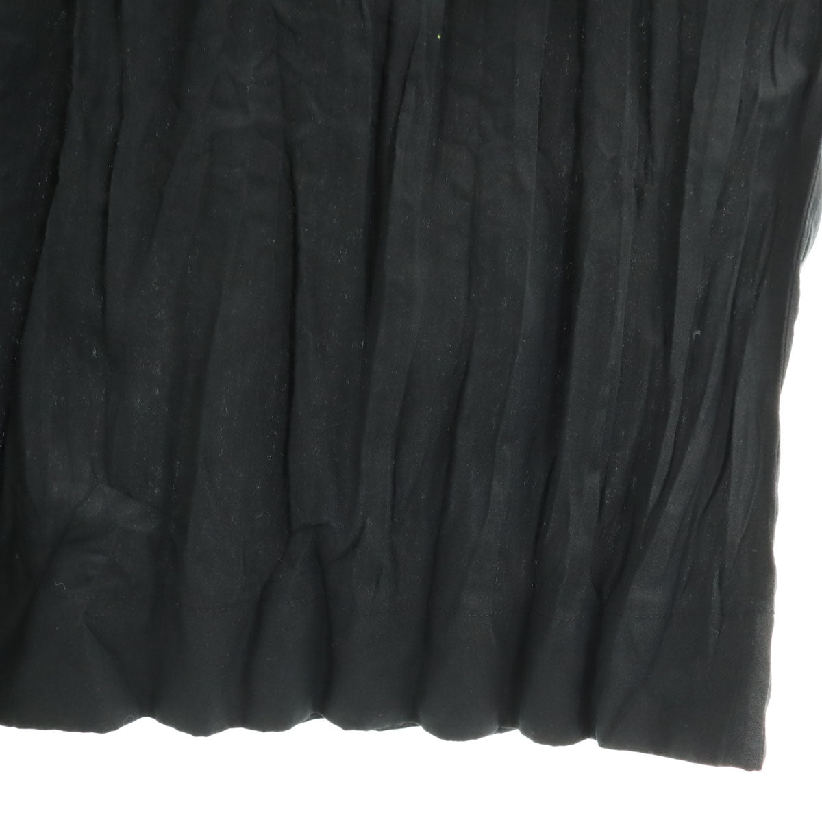 ISSEY MIYAKE イッセイミヤケ 90s 日本製 オールド ロング丈 プリーツ加工 スカート サルエルパンツ L ブラック レディース