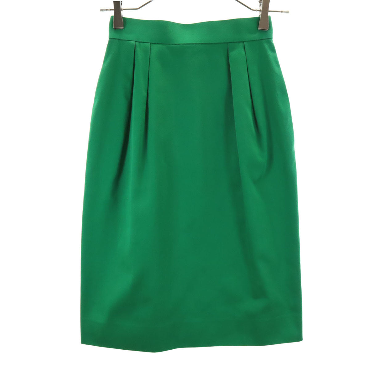 Christian Dior PRET-A-PORTER クリスチャンディオール プレタポルテ 90s オールド ミディ丈 スカート M グリーン レディース