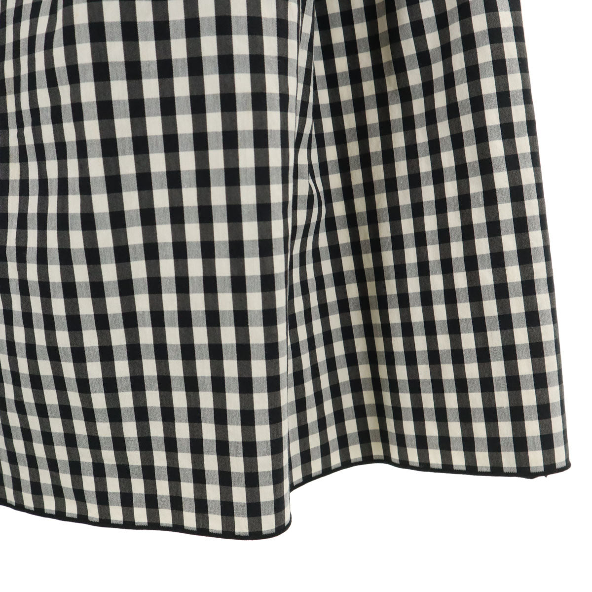 FOXEY NEW YORK フォクシー ニューヨーク 日本製 ミディ丈 フレアスカート F ブラック系 レディース