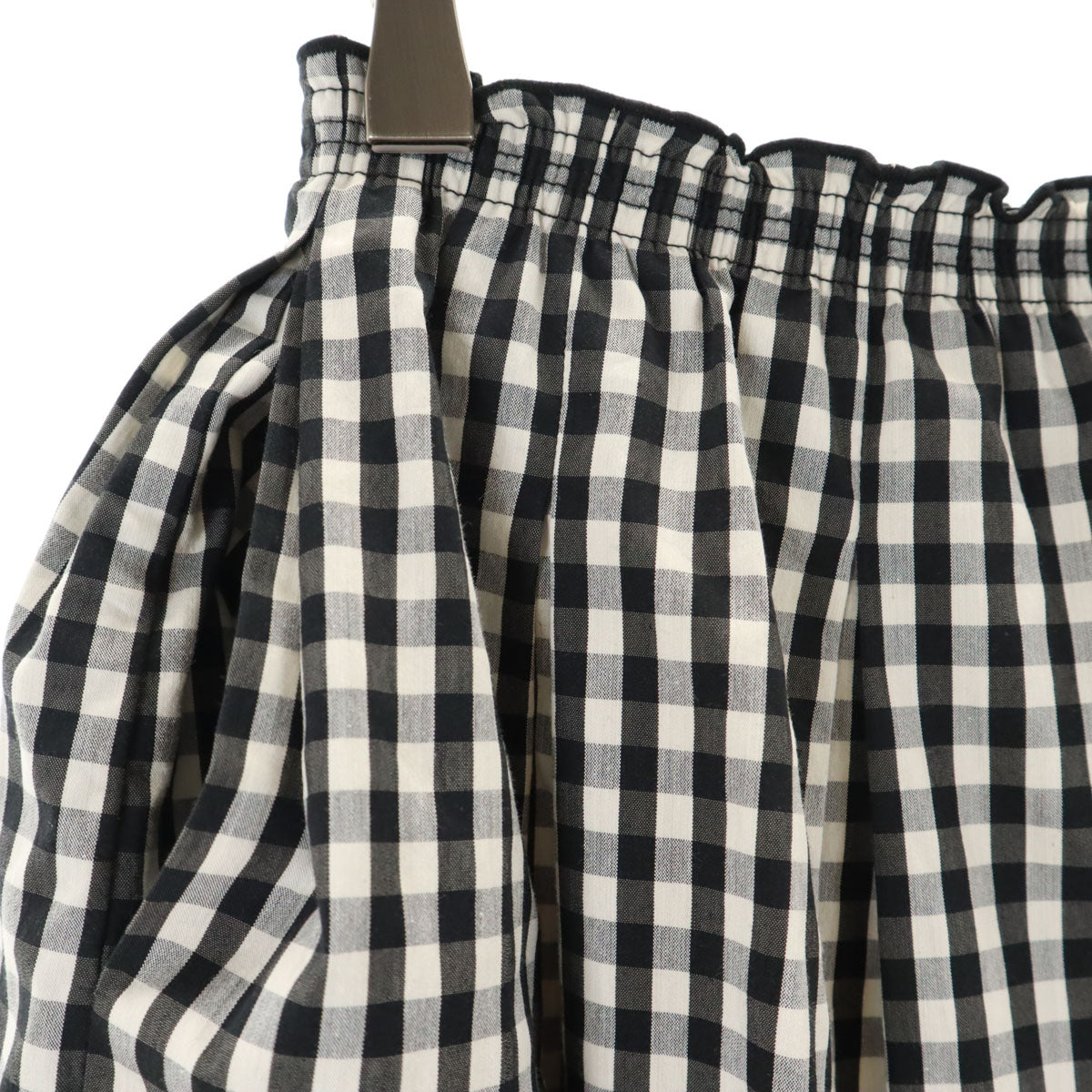 FOXEY NEW YORK フォクシー ニューヨーク 日本製 ミディ丈 フレアスカート F ブラック系 レディース