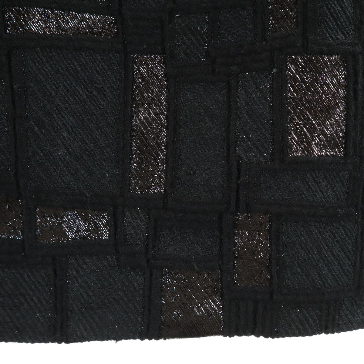 Rene ルネ 日本製 ウールブレンド ミディ丈 スカート 36 ブラック レディース