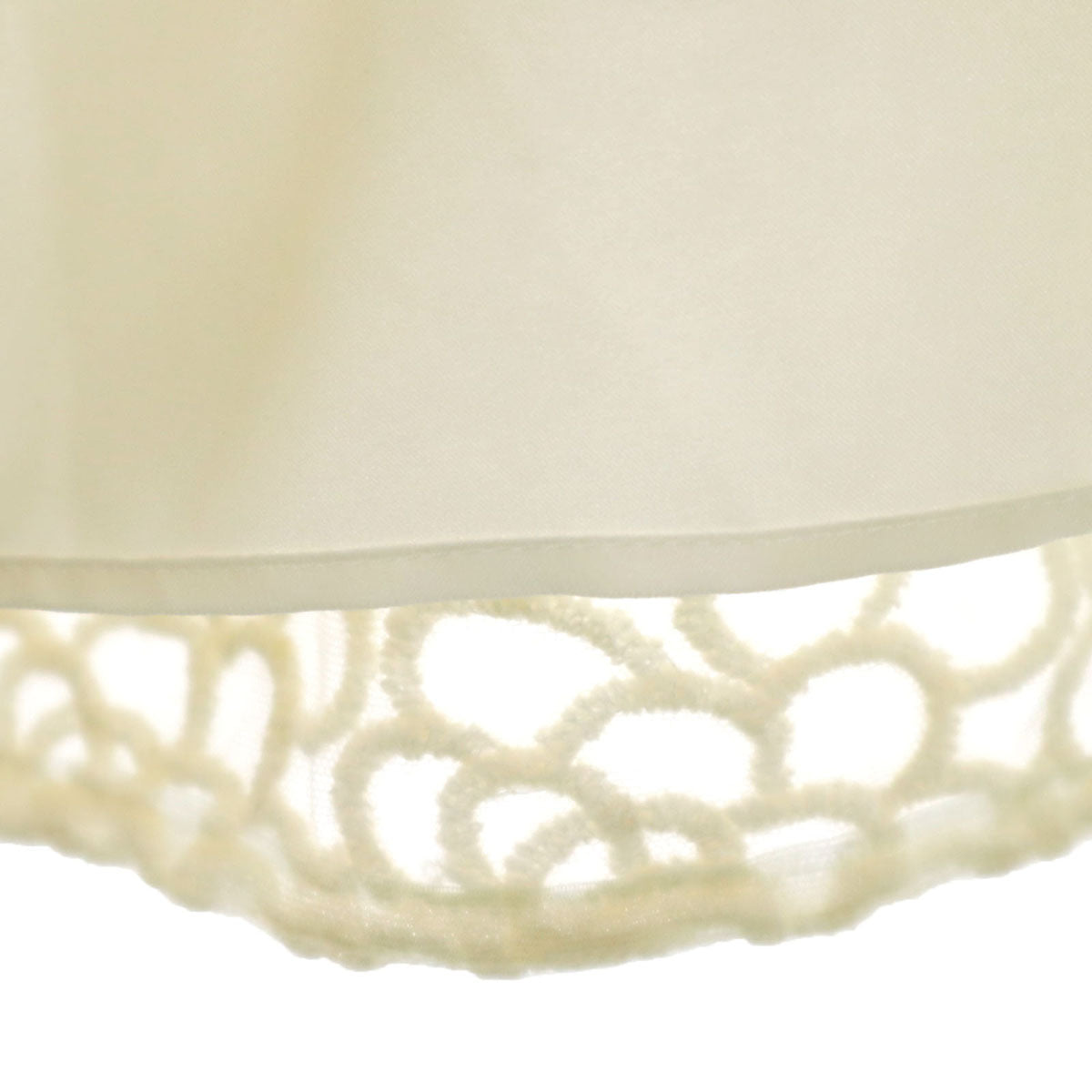 Rene ルネ 日本製 ウールブレンド ミディ丈 フレアスカート 34 ホワイト系 レディース