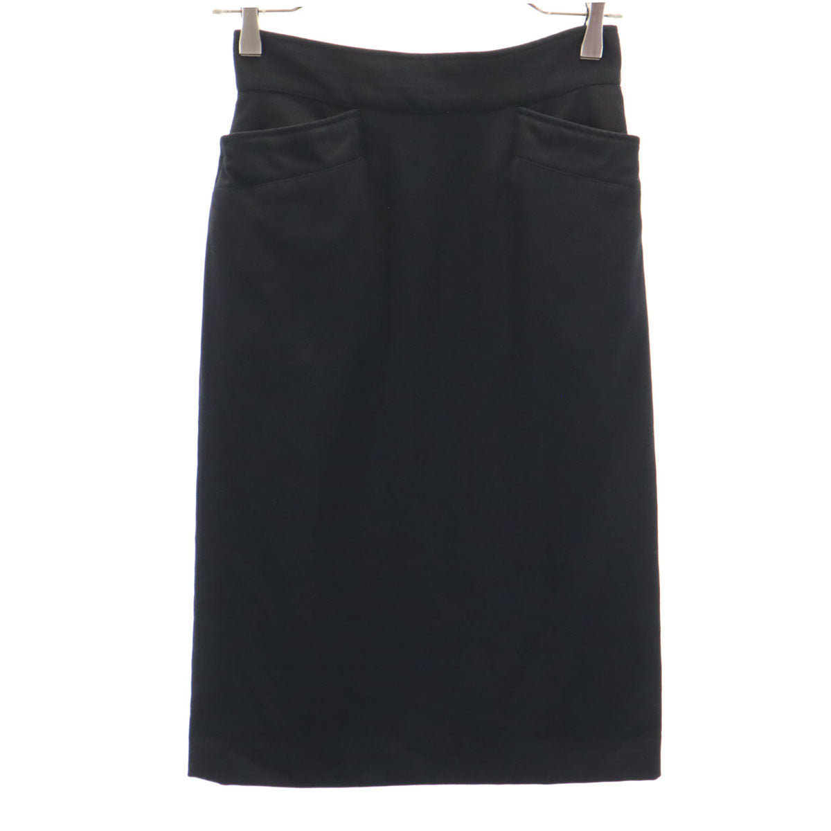 KENZO ケンゾー 90s 日本製 オールド ミモレ丈 タイトスカート M ブラック レディース