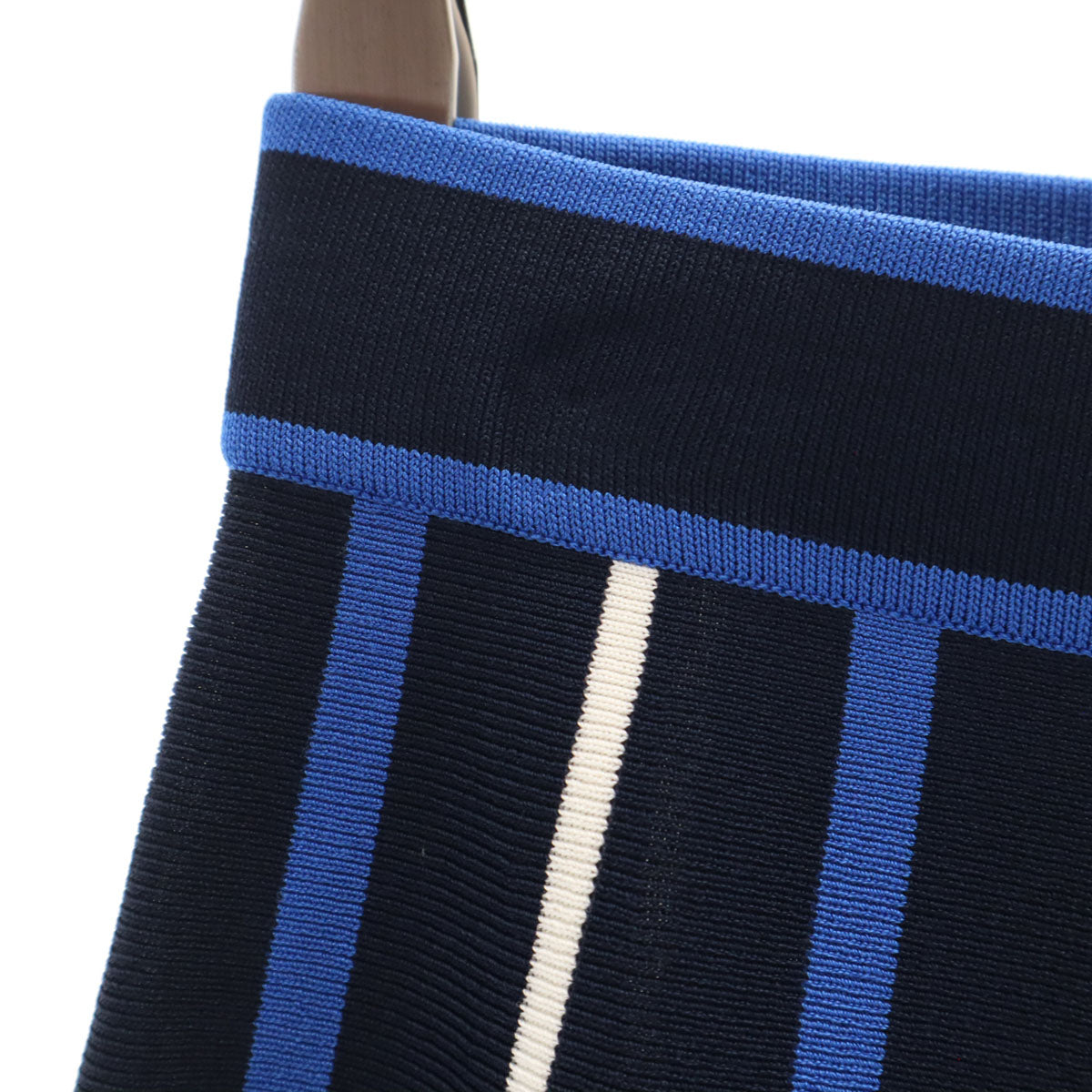 J.LINDEBERG ジェイリンドバーグ ストライプ柄 ニット ミニスカート XS ネイビー レディース