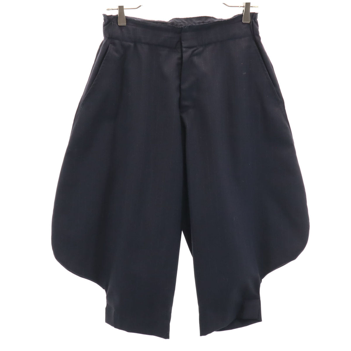 COMME des GARCONS コムデギャルソン 2011年 日本製 ピンストライプ クロップド ジョッパーズパンツ S ネイビー メンズ