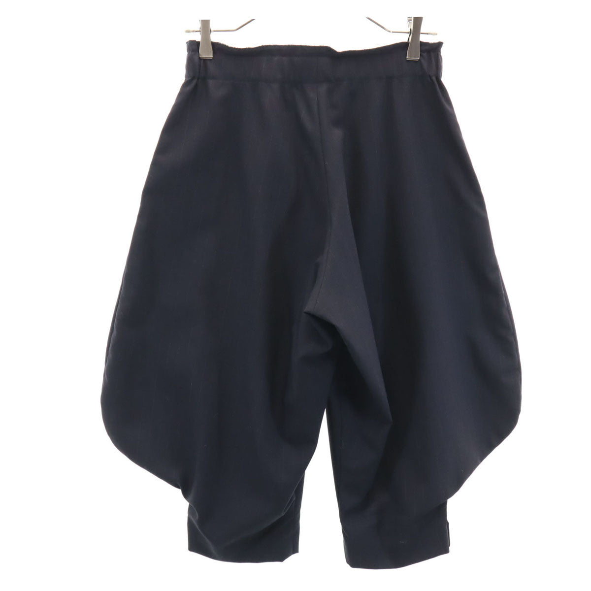 COMME des GARCONS コムデギャルソン 2011年 日本製 ピンストライプ クロップド ジョッパーズパンツ S ネイビー メンズ