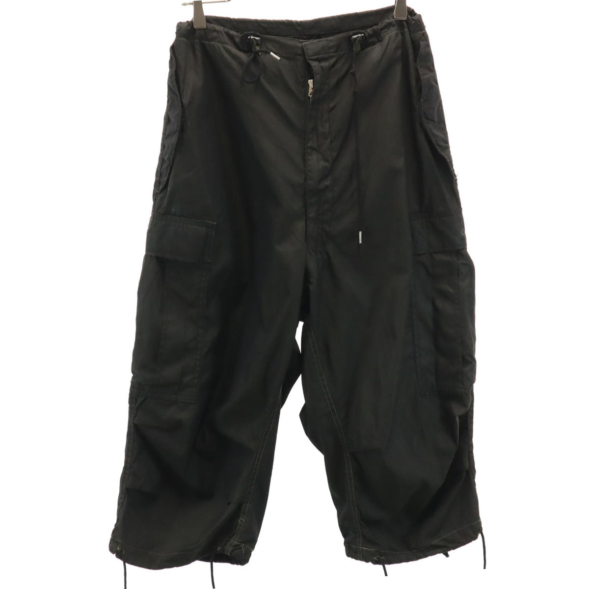 Rebuild by Needles リビルドバイニードルズ 日本製 カーゴショートパンツ S ブラック系 ネペンテス メンズ