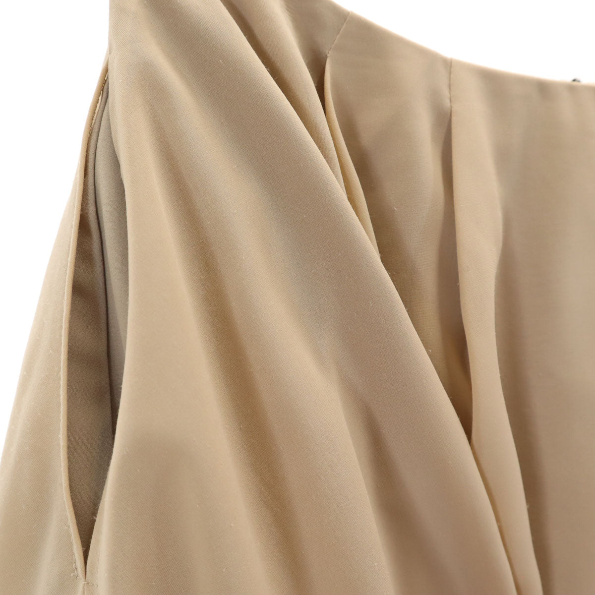 FOXEY NEW YORK フォクシーニューヨーク 日本製 ミニ丈 フレアスカート 38 ベージュ レディース