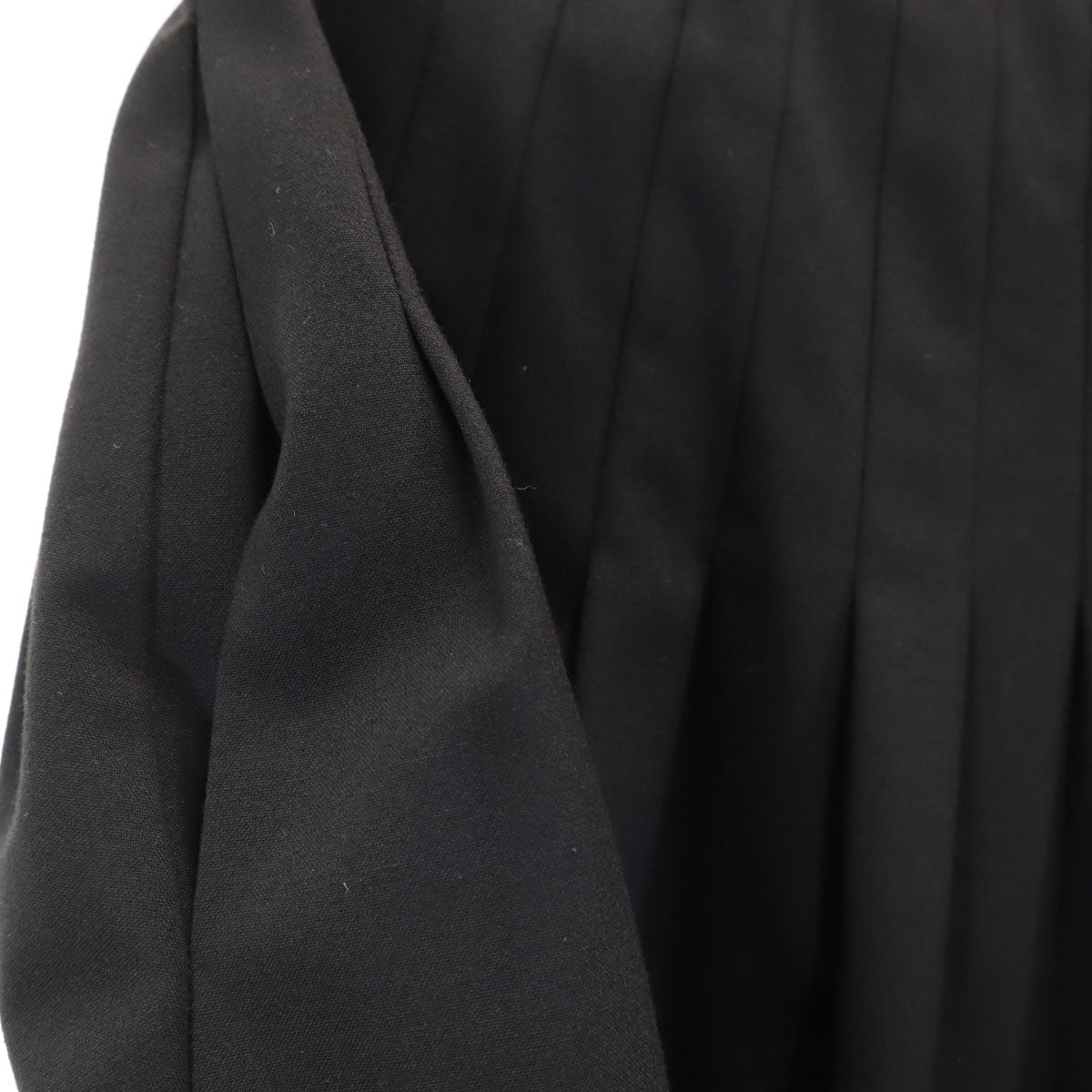 FOXEY NEW YORK フォクシーニューヨーク 日本製 ミディ丈 フレアスカート 38 ブラック レディース