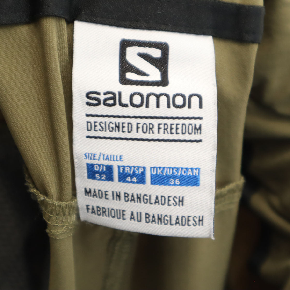 SALOMON サロモン イージー ショートパンツ 52 カーキブラウン メンズ