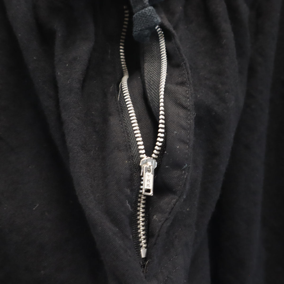 Ground Y グランドワイ 日本製 サルエルパンツ 3 ブラック ヨウジヤマモト メンズ