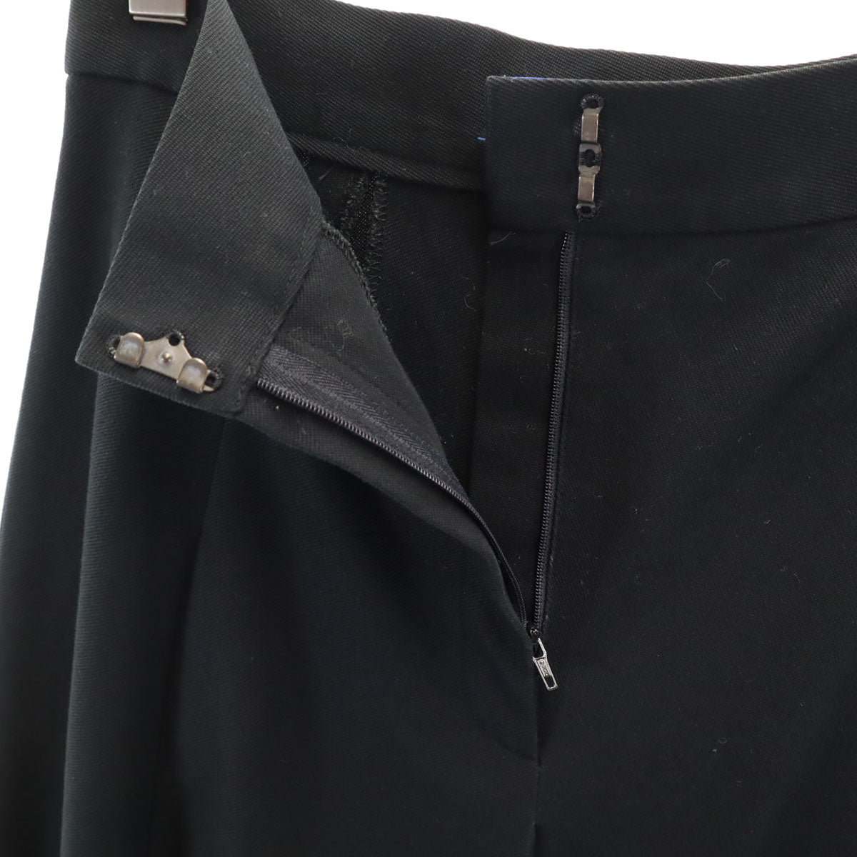 BURBERRY LONDON BLUE LABEL バーバリー ロンドン ブルーレーベル ミディ丈 スカート 38 ブラック 三陽商会 レディース