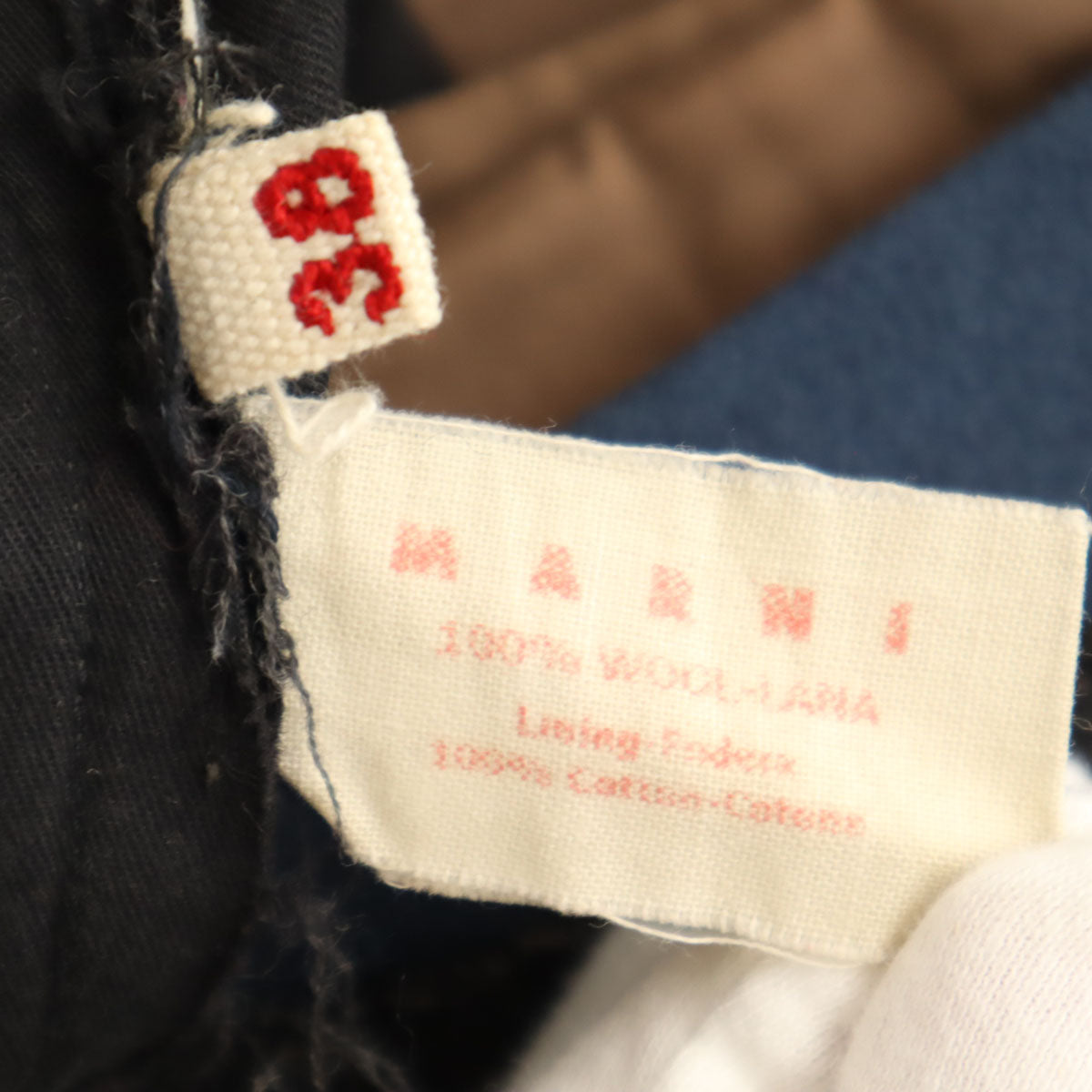 MARNI マルニ イタリア製 カットオフ加工 レイヤード ミディスカート 38 チャコールグレー レディース