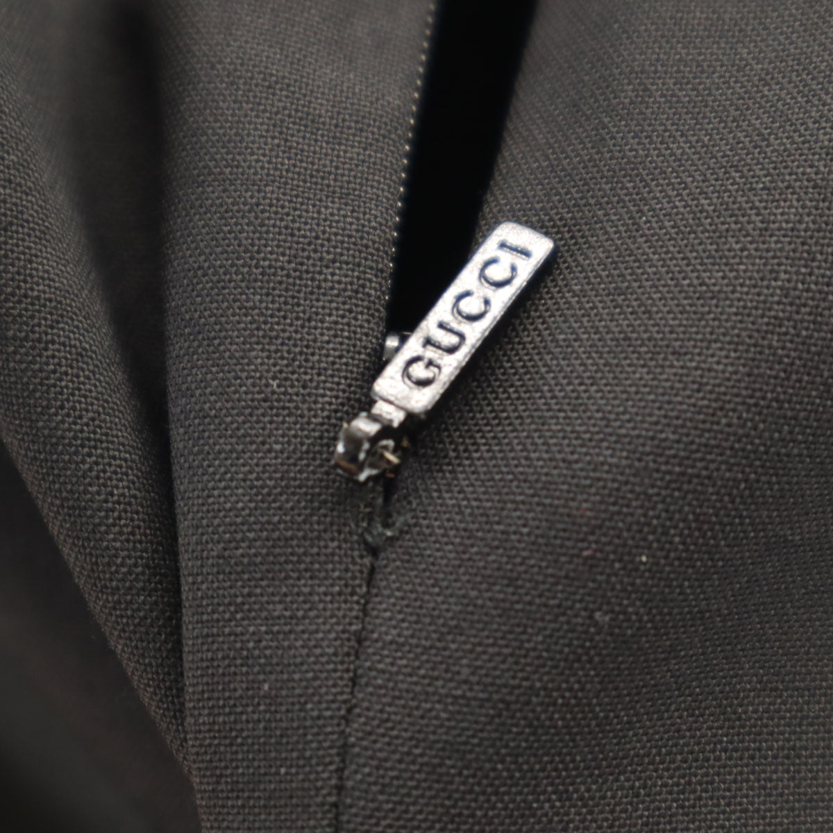 GUCCI グッチ イタリア製 ミディ丈 タイトスカート 38 ブラック レディース