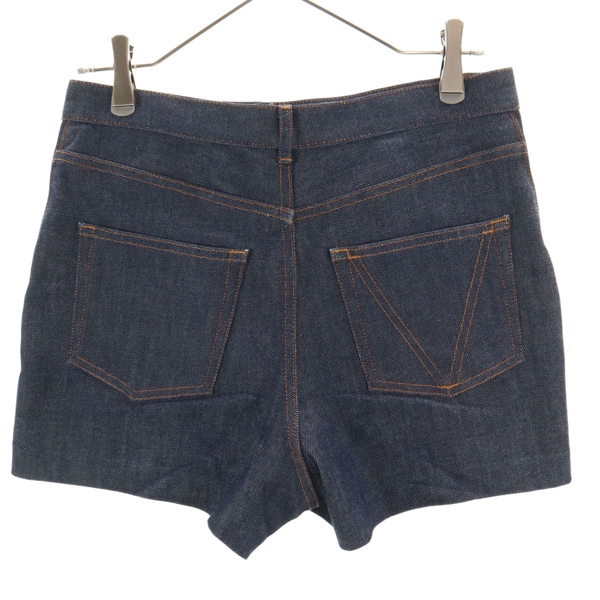 Vanessa Seward ヴァネッサスアード デニム ショートパンツ 38 ネイビー レディース