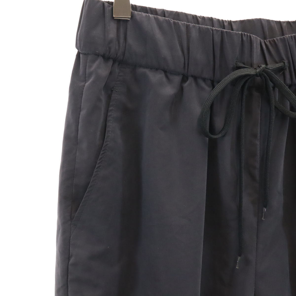 MIHARA YASUHIRO ミハラヤスヒロ 日本製 イージー クロップドパンツ 36 チャコールグレー レディース