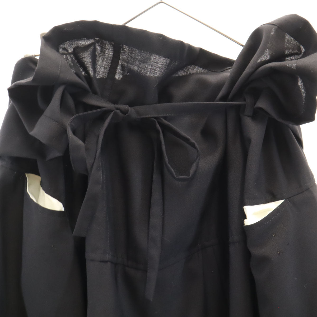 GANRYU COMME des GARCONS ガンリュウコムデギャルソン 2013年 日本製 サルエルパンツ S ブラック メンズ