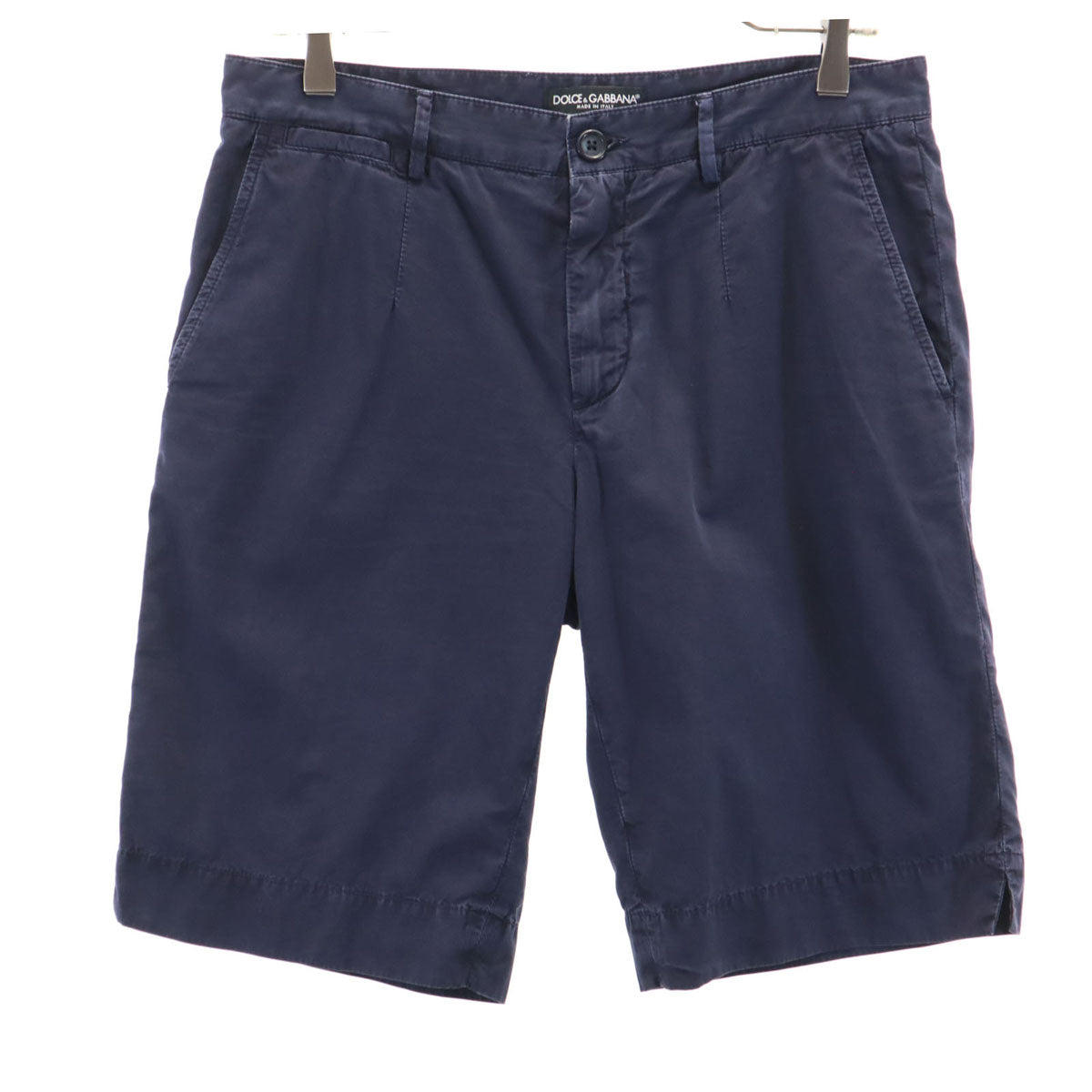 DOLCE&GABBANA ドルチェアンドガッバーナ イタリア製 ショートパンツ 46 ネイビー メンズ