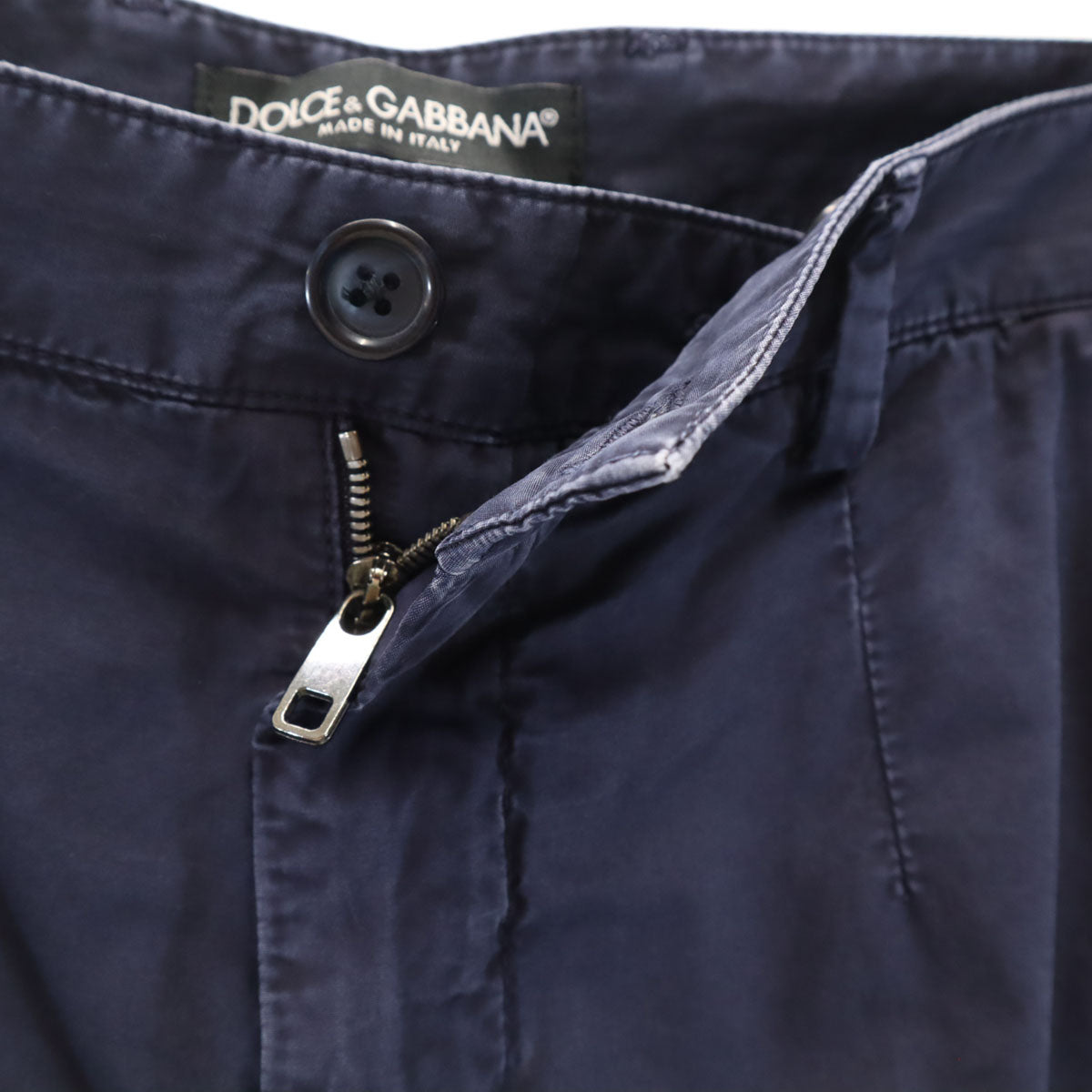 DOLCE&GABBANA ドルチェアンドガッバーナ イタリア製 ショートパンツ 46 ネイビー メンズ