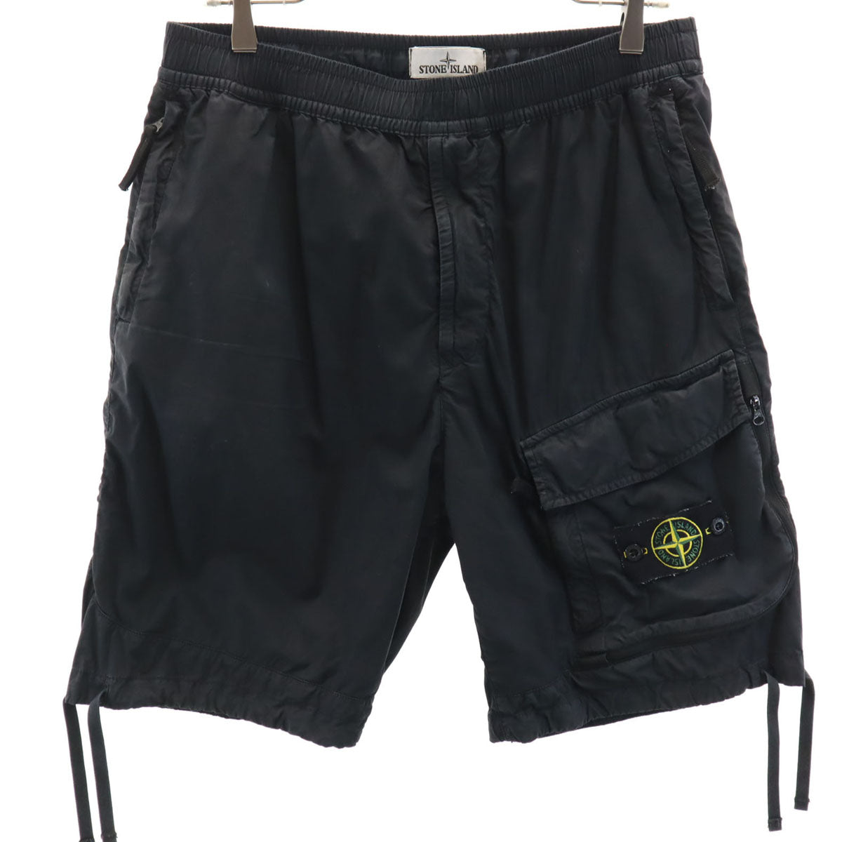 STONE ISLAND ストーンアイランド ショートパンツ W31 ブラック メンズ