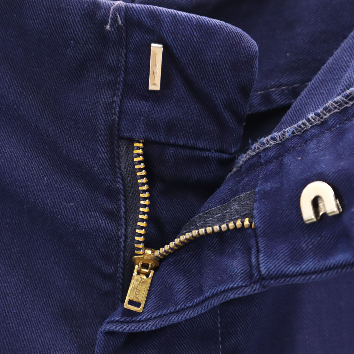 Levi's リーバイス ビッグE ハーフパンツ 紺紫 TALONジップ レディース