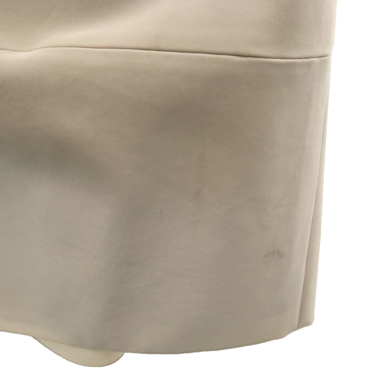 FOXEY NEW YORK フォクシーニューヨーク 日本製 ミディ丈 フレアスカート 38 グレージュ レディース