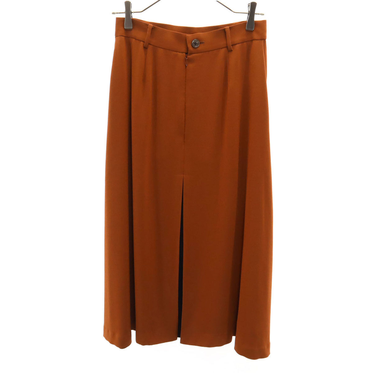 Paul Smith ポールスミス ロングスカート 40 ブラウン レディース