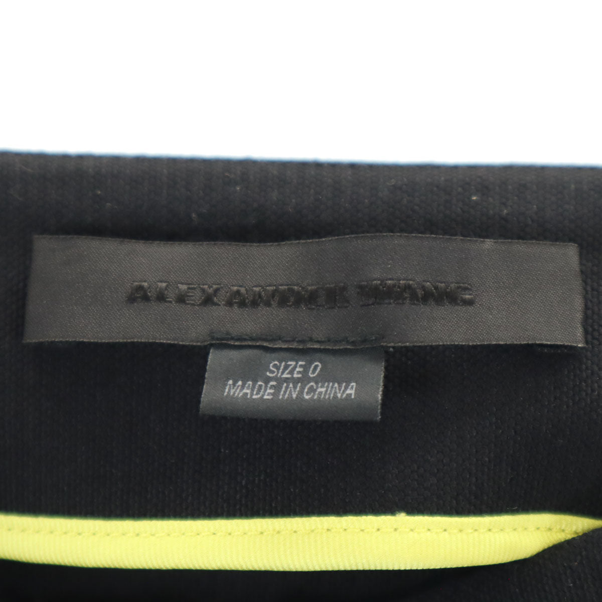 Alexander Wang アレキサンダーワン ミニ丈 タイトスカート 0 ブラック レディース