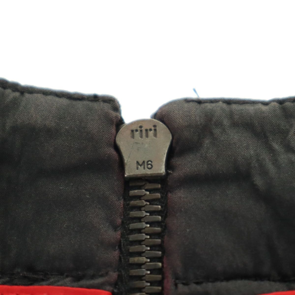 PRADA SPORTS プラダスポーツ イタリア製 ミディ丈 タイトスカート 40 ブラック系 RIRIジップ レディース